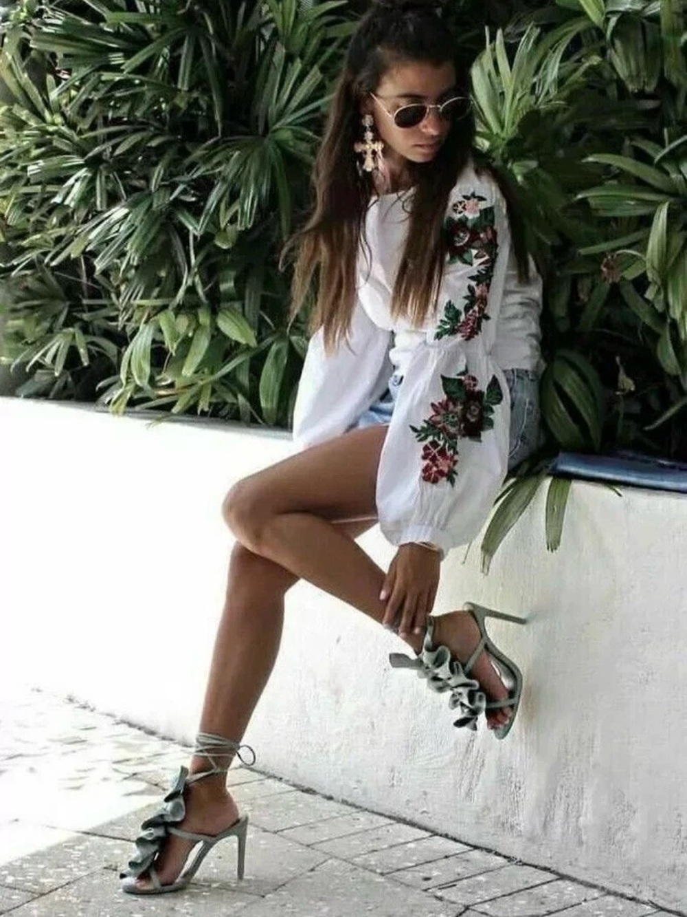 Zara Ruffle Heels - Picture 2 of 6